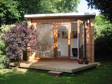 studioni garden office with deck