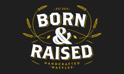 Born & Raised Waffles, Belfast Company Logo