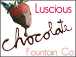 Visit Luscious Chocolate Fountain Co. website