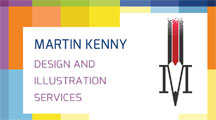Martin Kenny Design and Illustration, Belfast Company Logo