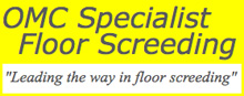 Visit OMC Specialist Floor Screeding website