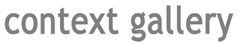 Visit Context Gallery website