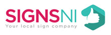 Signs NI, Ballymoney Company Logo