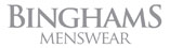 Visit Binghams Menswear website