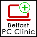 Belfast PC Clinic - Now Offering Collection & Delivery Service Logo
