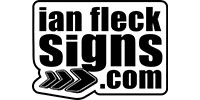 Ian Fleck Signs, Ballyclare Company Logo
