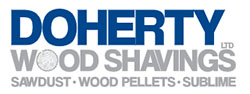 Doherty Woodshavings, Portglenone Company Logo