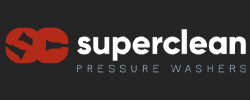 Superclean Pressure Washers, Ballymena Company Logo