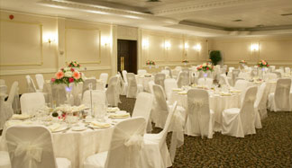 Chair covers Slieve  Donard Hotel, Northern Ireland
