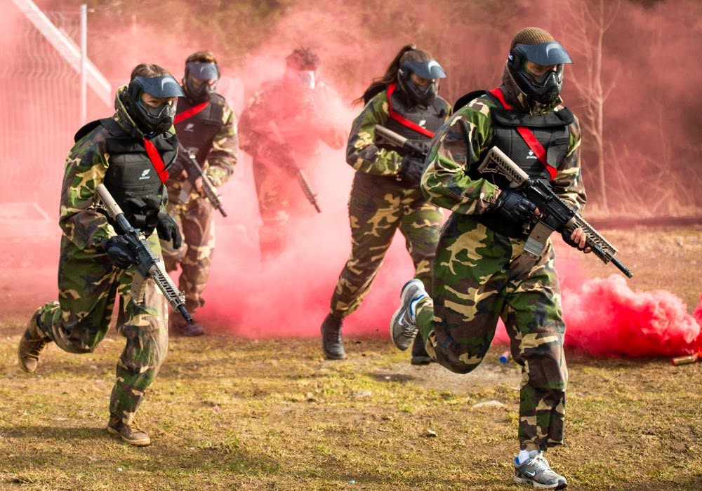 Stag party paintballing Northern Ireland Adventure Tours NI