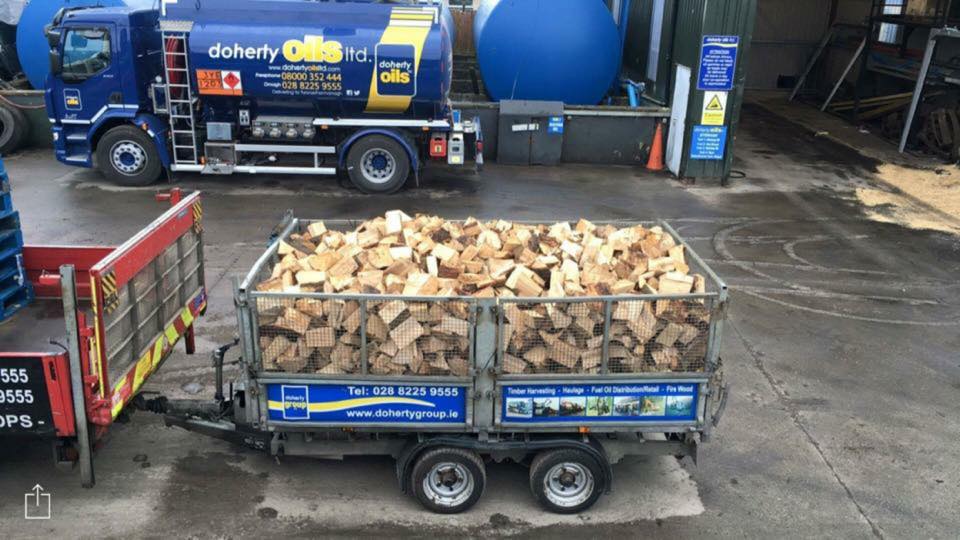 Doherty Firewood, Omagh Firewood Tyrone Firewood Wholesale Northern
