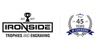 Ironside Trophies & Engraving Specialists Logo