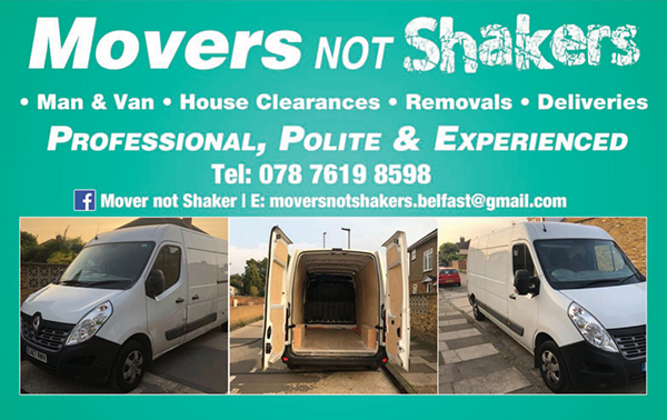 Movers Not Shakers Belfast Movers Not Shakers
