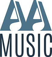A A Music, Lisburn Company Logo