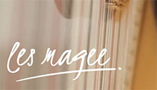 Les Magee Harpist Wedding Singer Pianist Organist Northern Ireland Logo