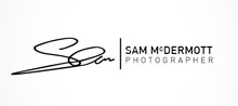 Sam McDermott Photographer, Carrickfergus Company Logo