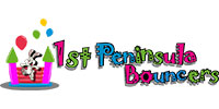 1st Peninsula Bouncy Castles Logo