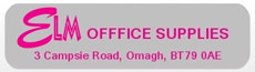 Elm Office Supplies, Omagh Company Logo