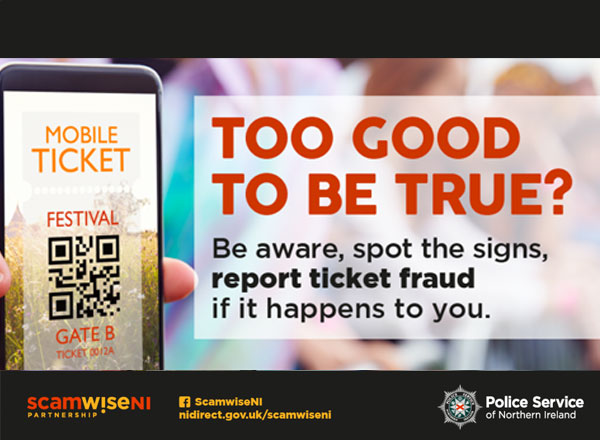 People Urged To Be Wary Of Scams When Buying Event Tickets 