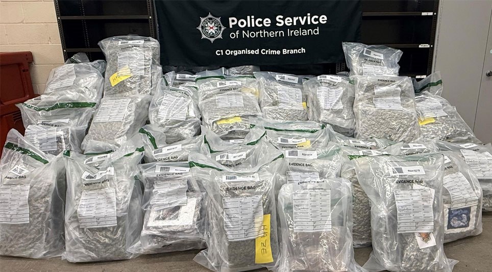 Man Charged Following Record £4m Cannabis Seizure at Larne Harbour