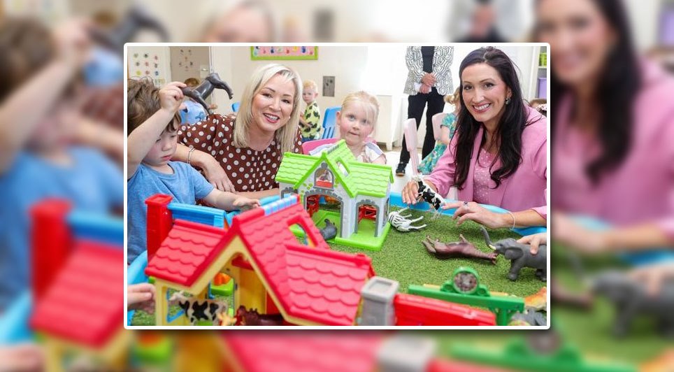 Ministers Visit Kids Korner And On Track Technicians Following Publication 